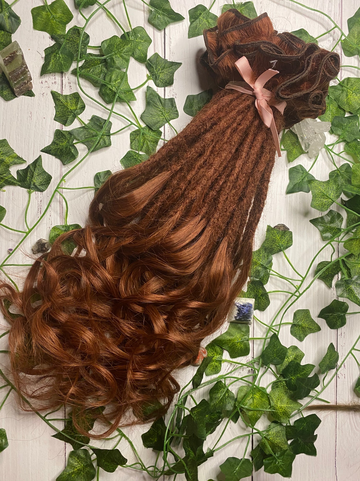 Human Hair Dreadlock Extensions