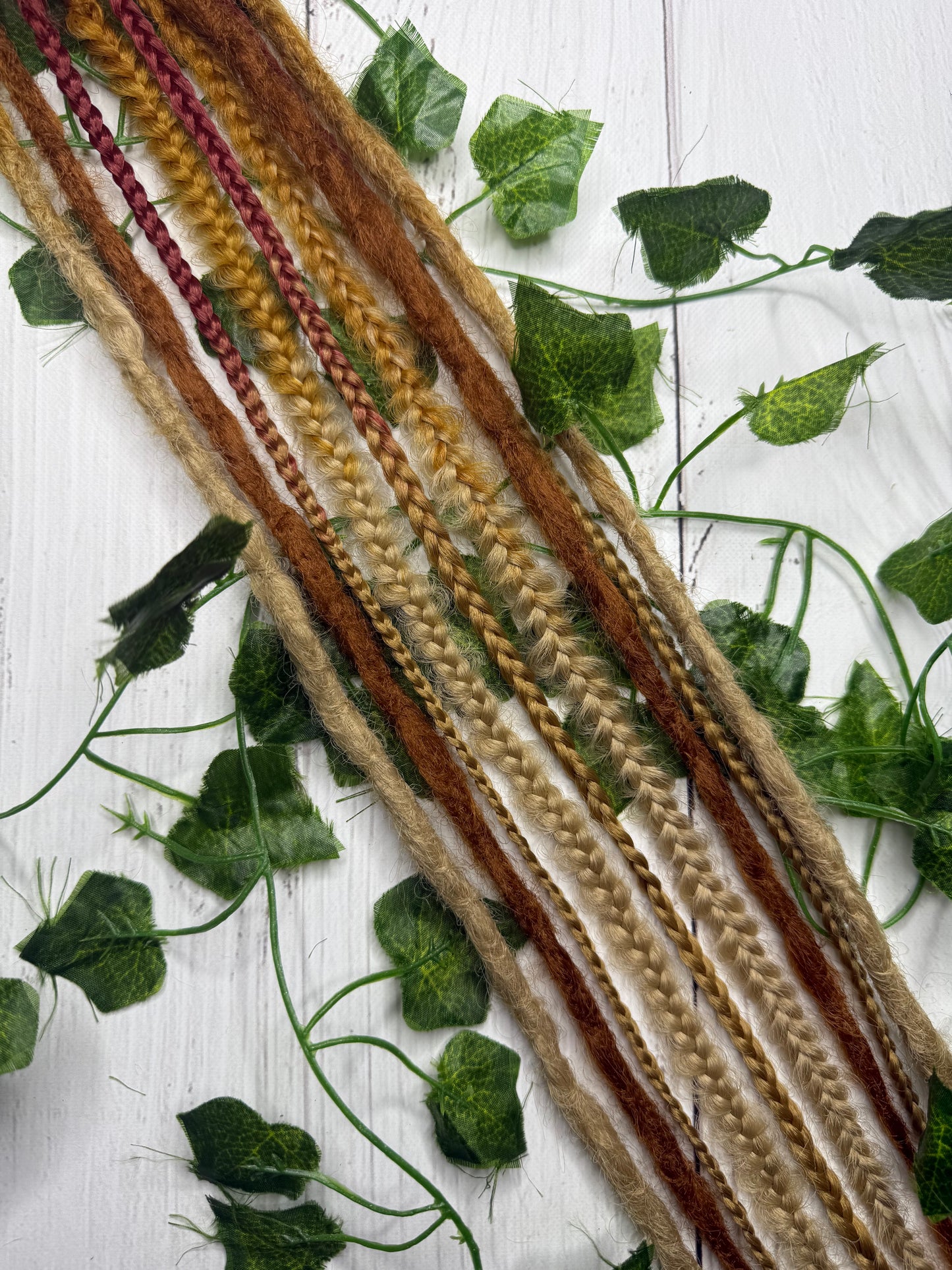 Set of 5, 60-66cm Natural Blend Synthetic Extensions