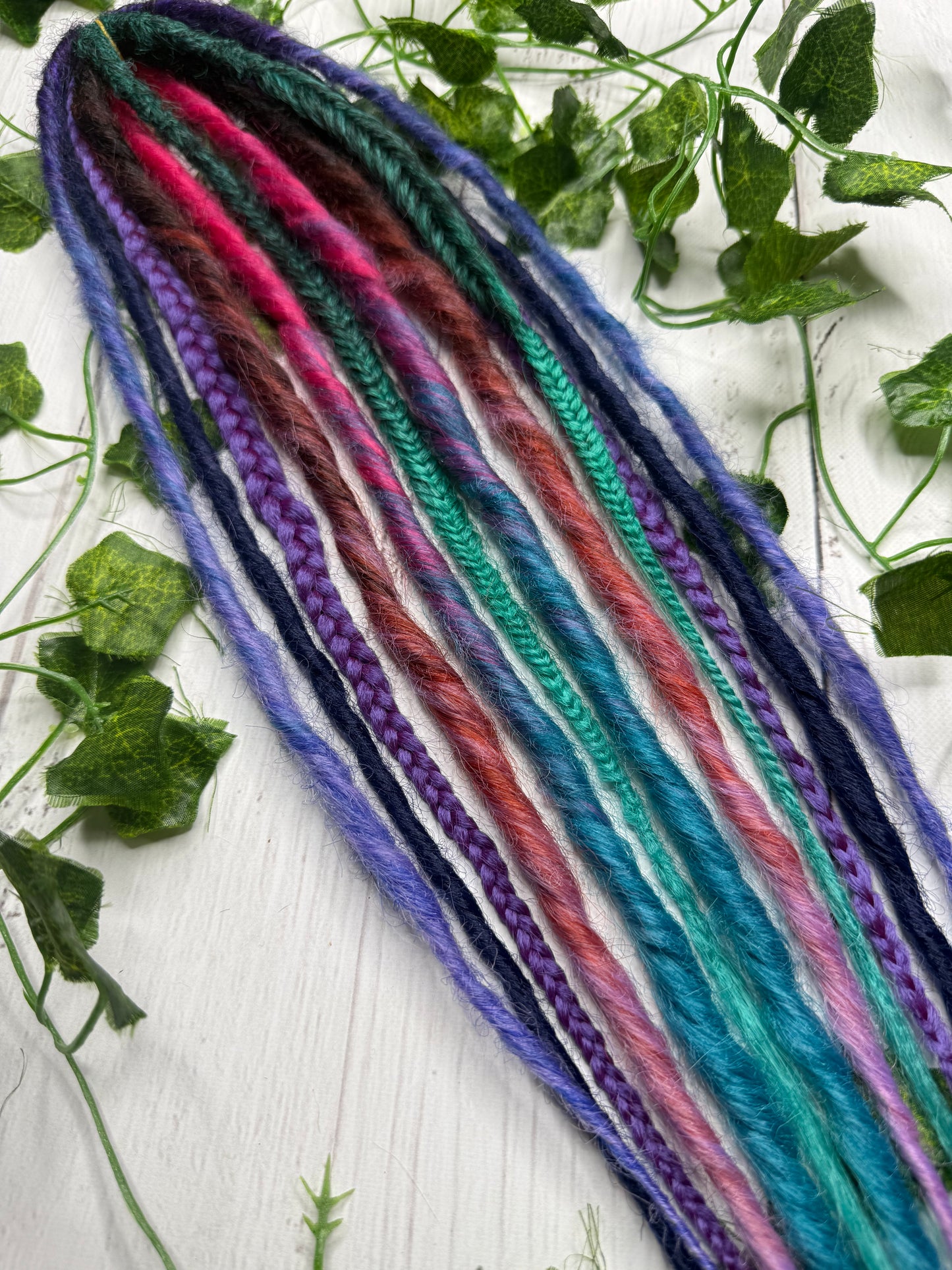 Set of 6, 50-54cm Deep Mermaid Synthetic Extensions