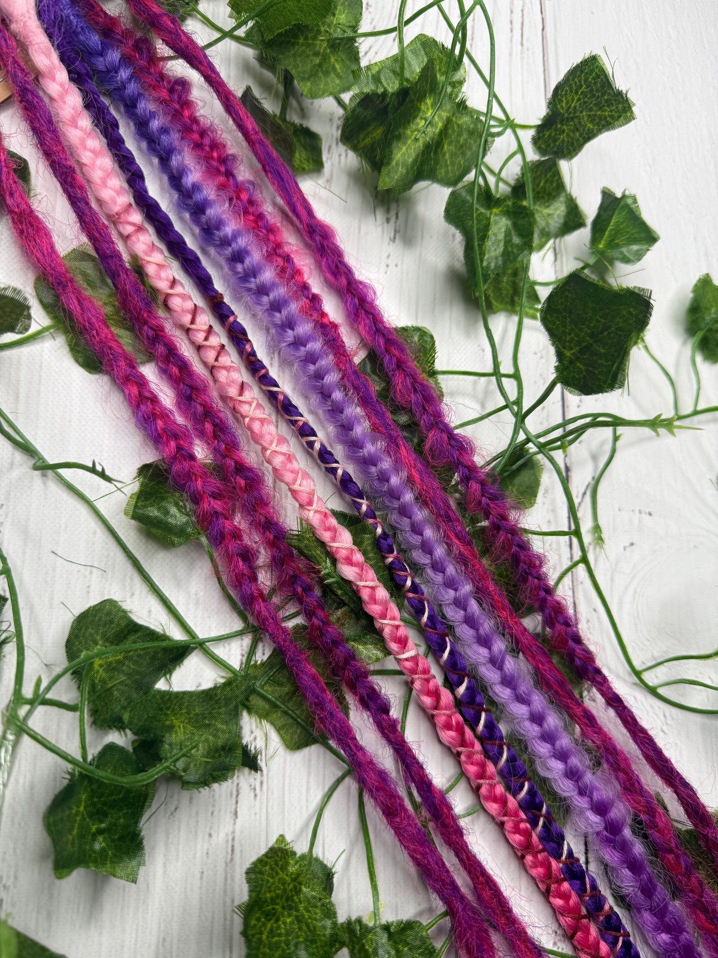 Set of 5, 59-61cm Purple Blend Synthetic Extensions