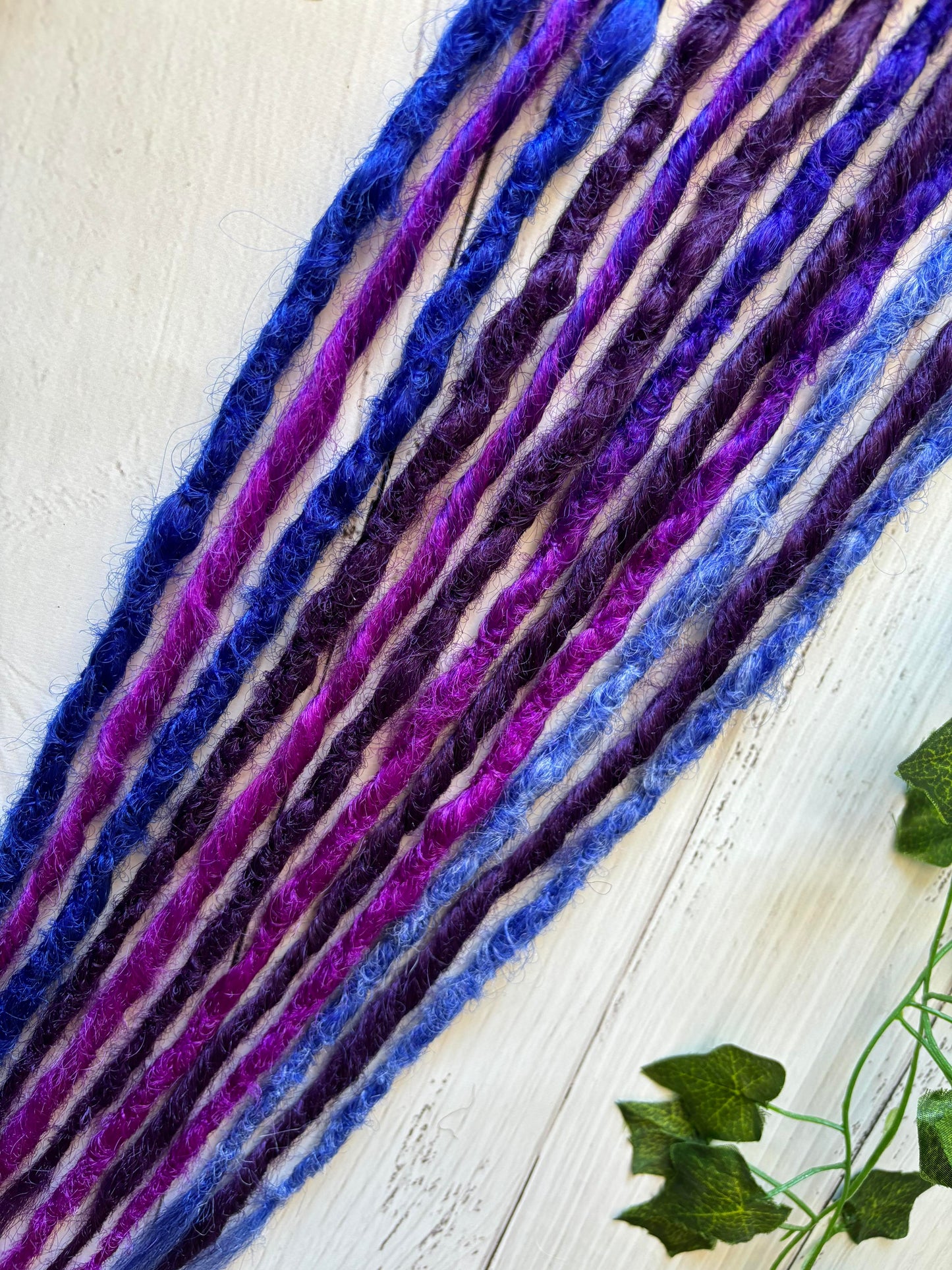 Set of 6 Night Sky Double Ended Dreadlocks