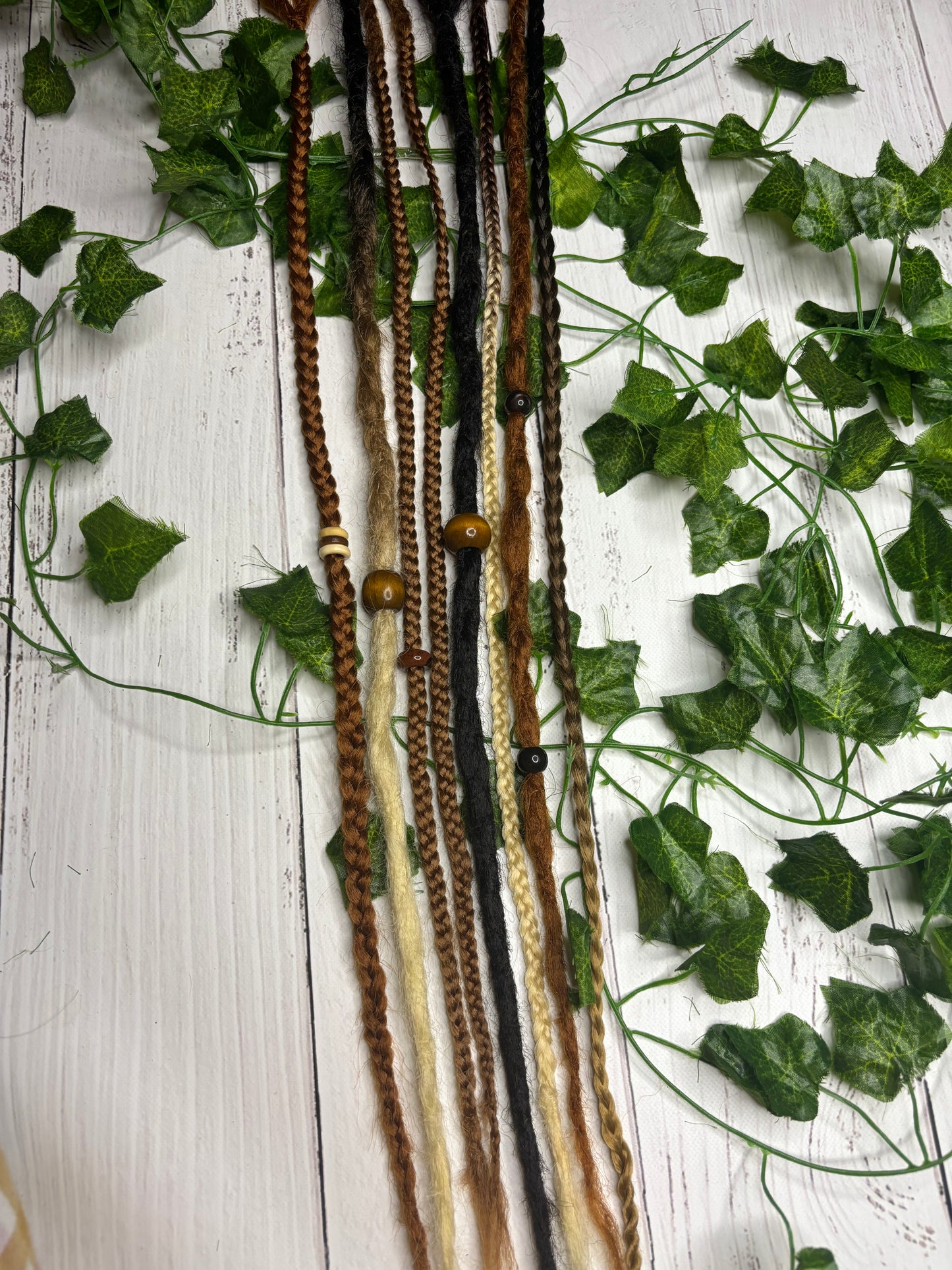 Set of 7, 58-67cm Natural Blend Synthetic Extensions (only available for online purchase)