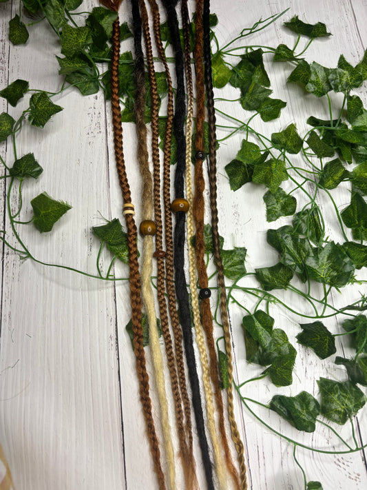 Set of 7, 58-67cm Natural Blend Synthetic Extensions (only available for online purchase)