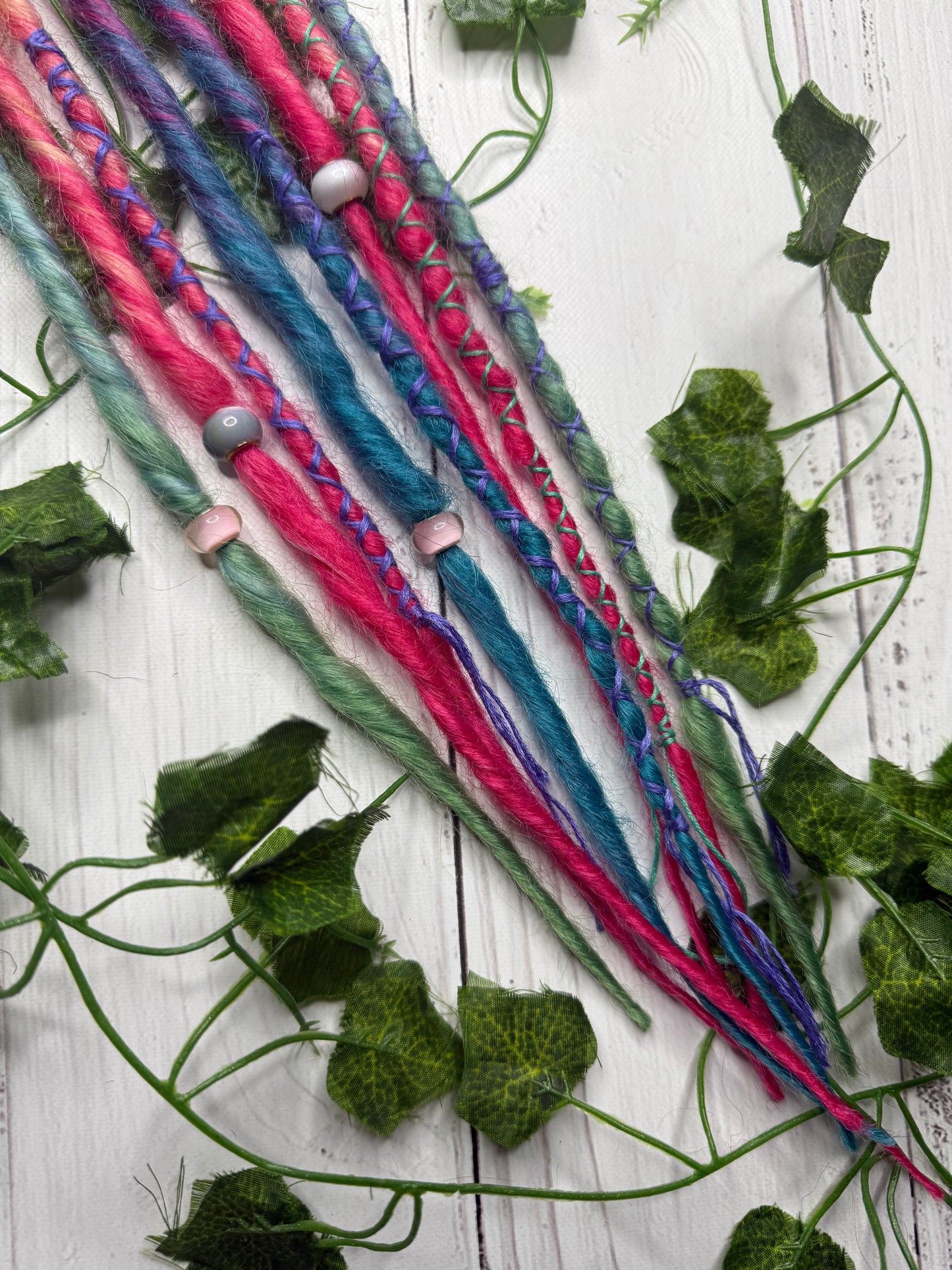 Set of 4, 53-58cm Mermaid Blend Synthetic Extensions