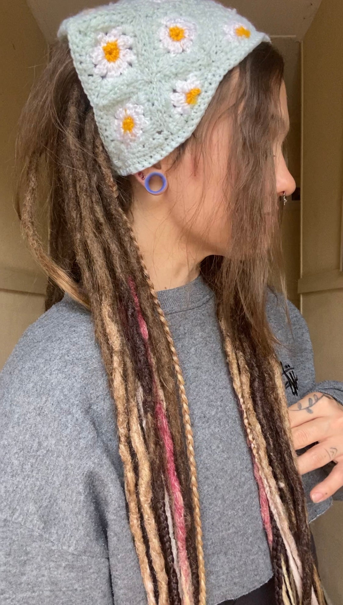 Blue Handmade Bandana