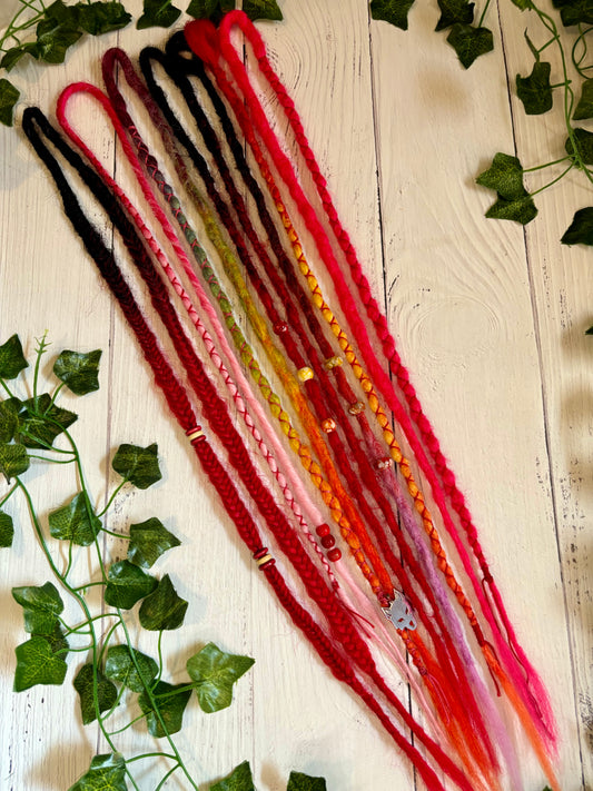 Set of 7, 60-65cm Summer Sunrise Synthetic Extensions (only available for online purchase)