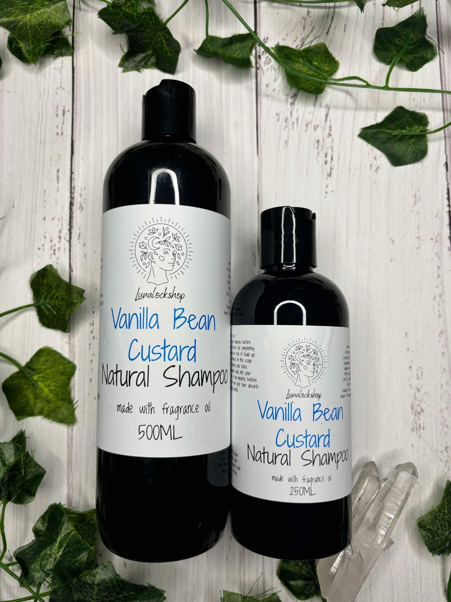 Vanilla Bean Custard Natural Shampoo