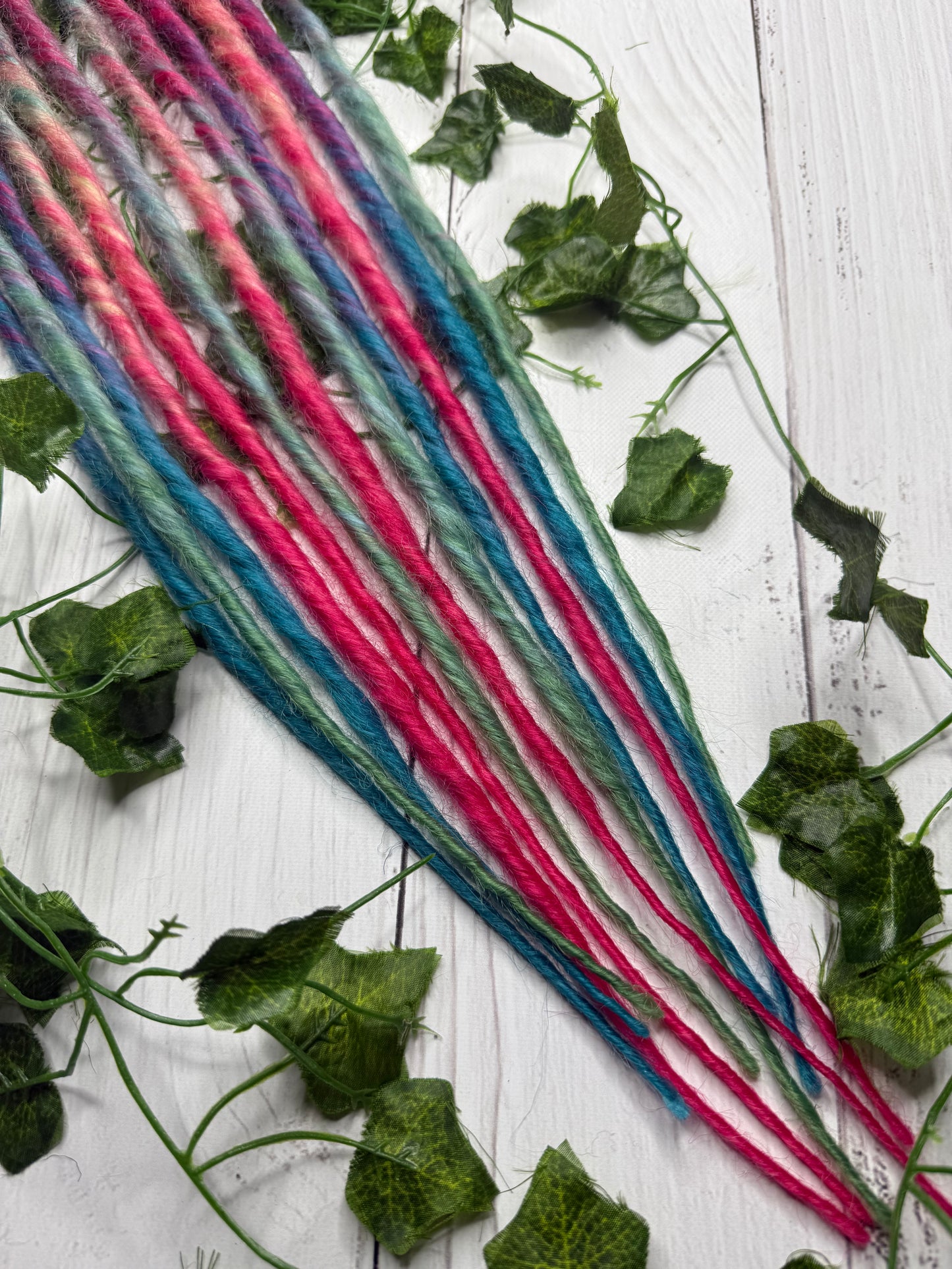 Set of 6, 53-57cm Bright Mermaid Synthetic Extensions
