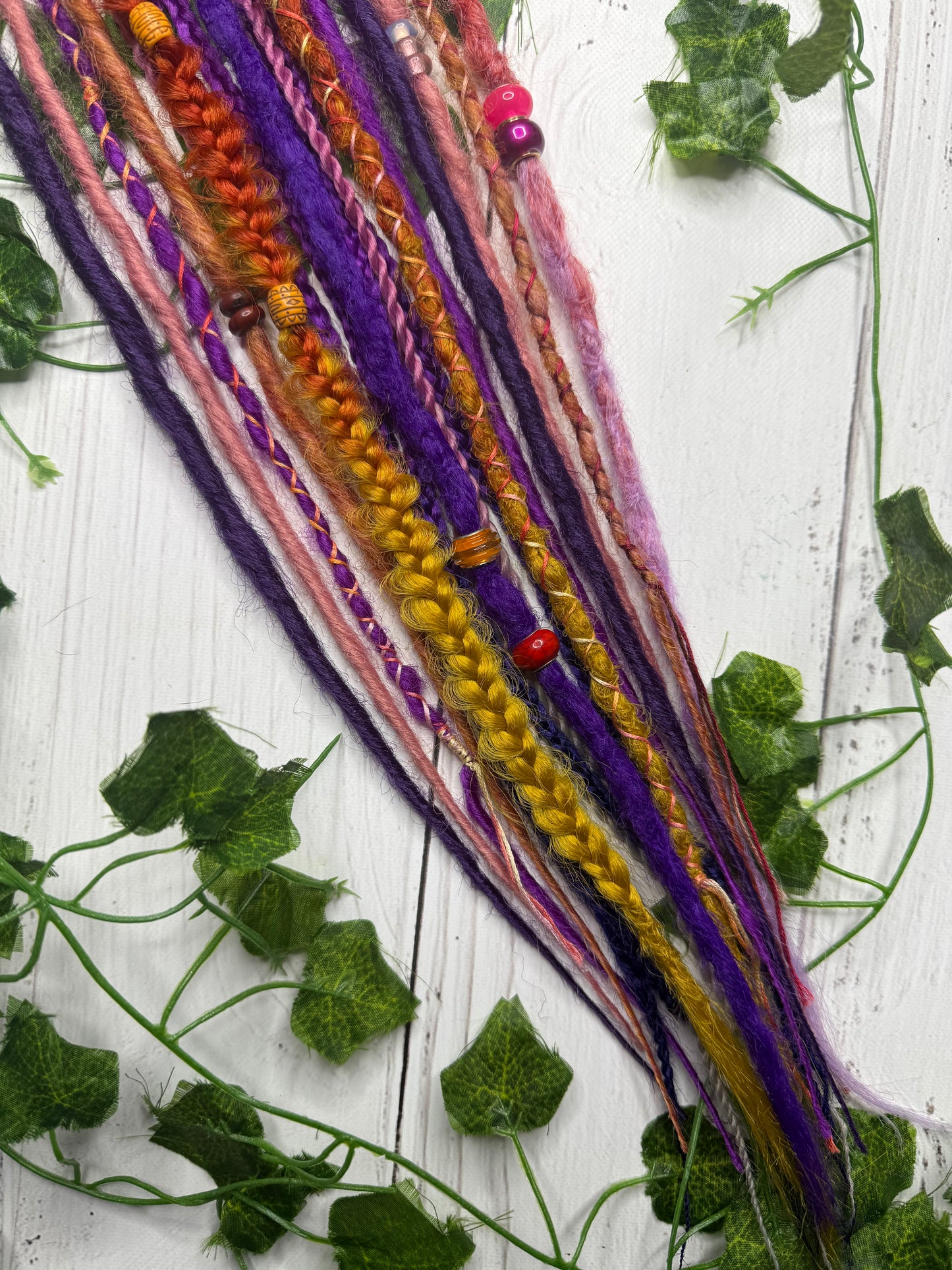 Set of 15, 60-65cm Summer Sunset Synthetic Extensions (only available for online purchase)
