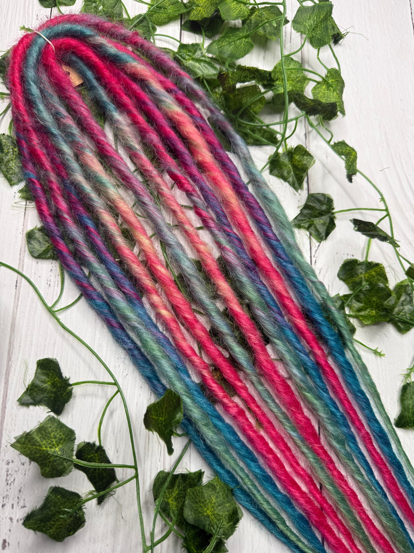 Set of 6, 53-57cm Bright Mermaid Synthetic Extensions
