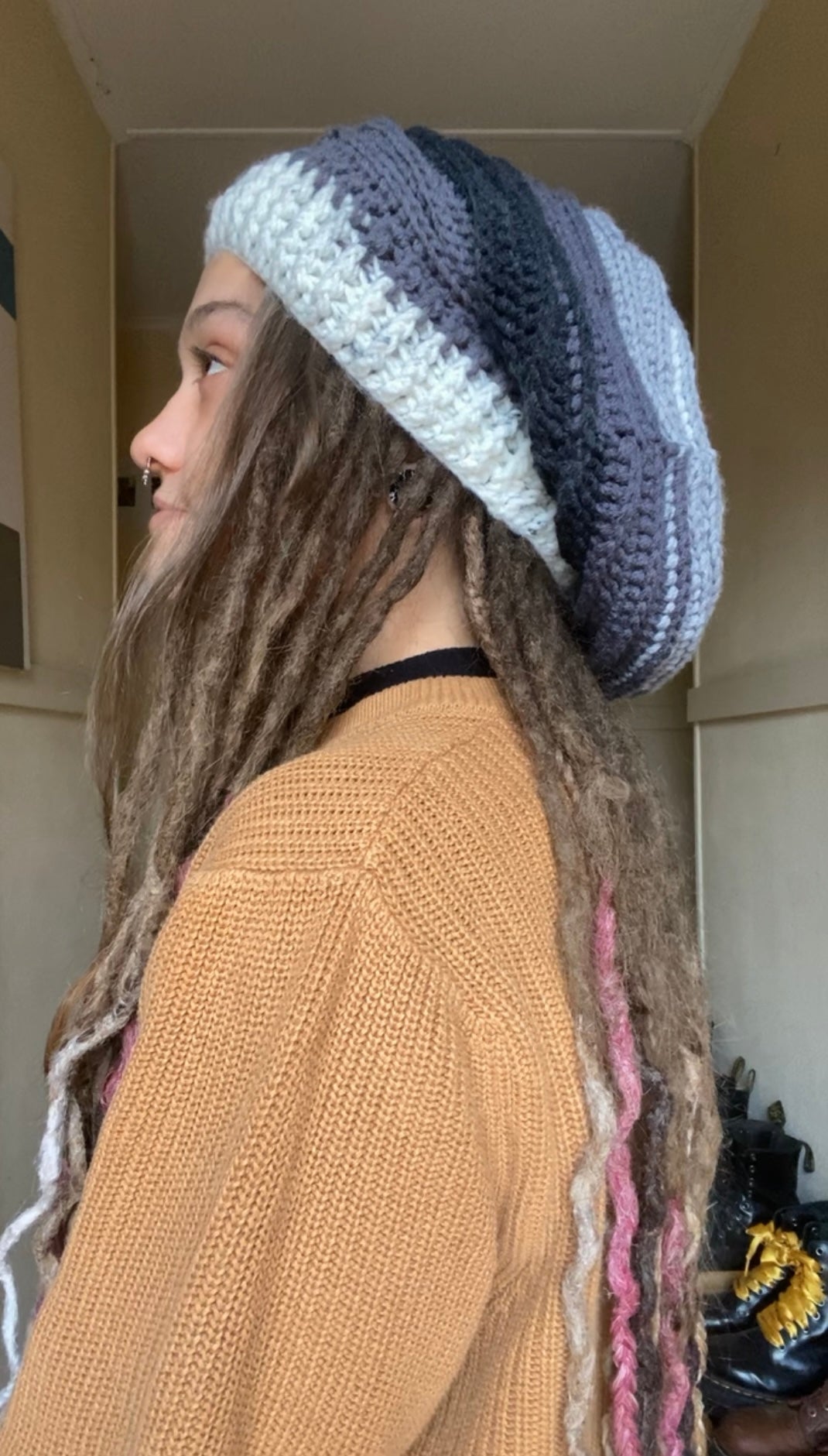 Stormy Handmade Beanie