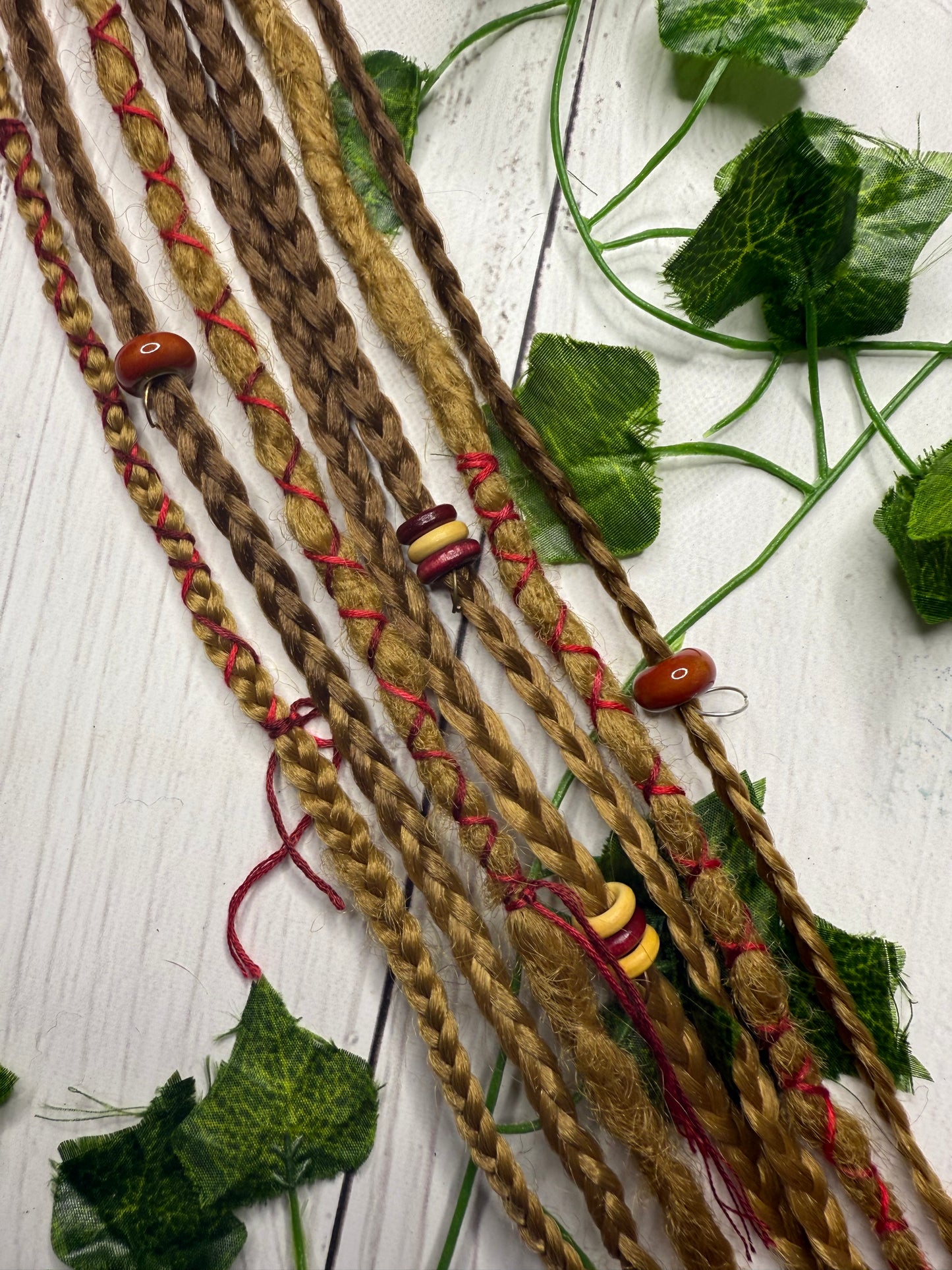 Set of 7, 64-70cm Natural Blend Synthetic Extensions