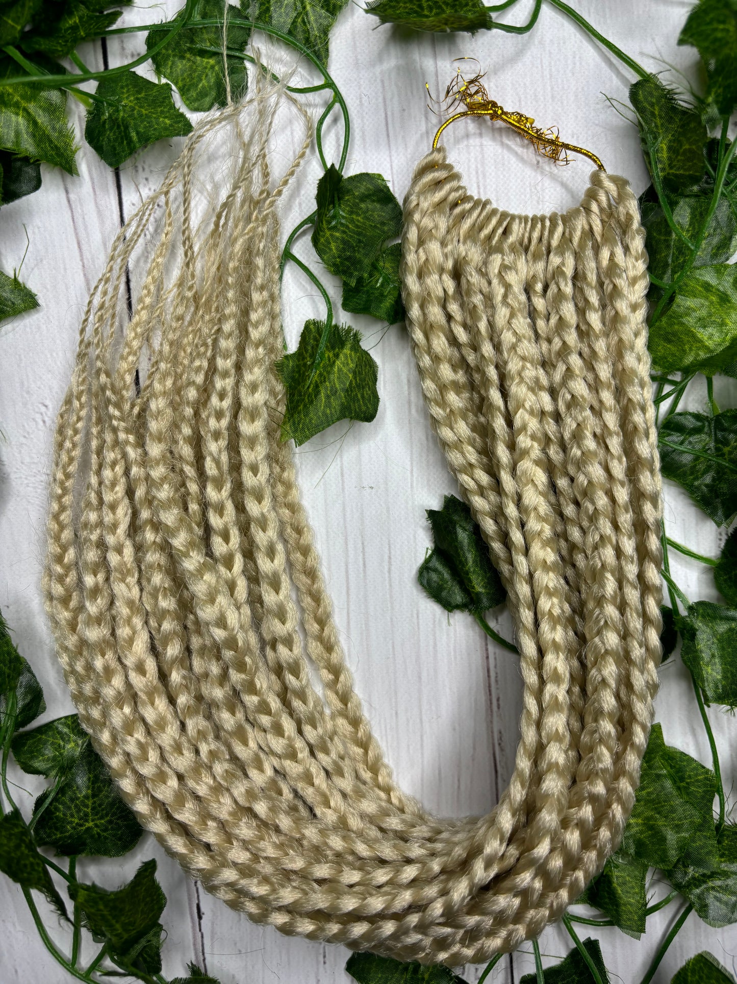 Blonde Reusable Braids