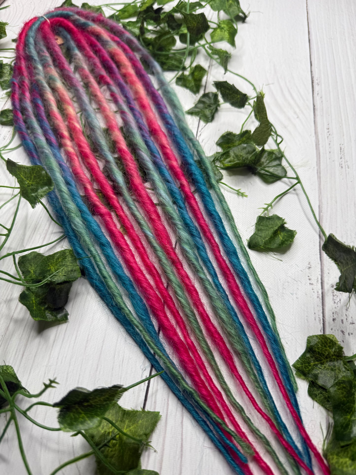 Set of 6, 53-57cm Bright Mermaid Synthetic Extensions