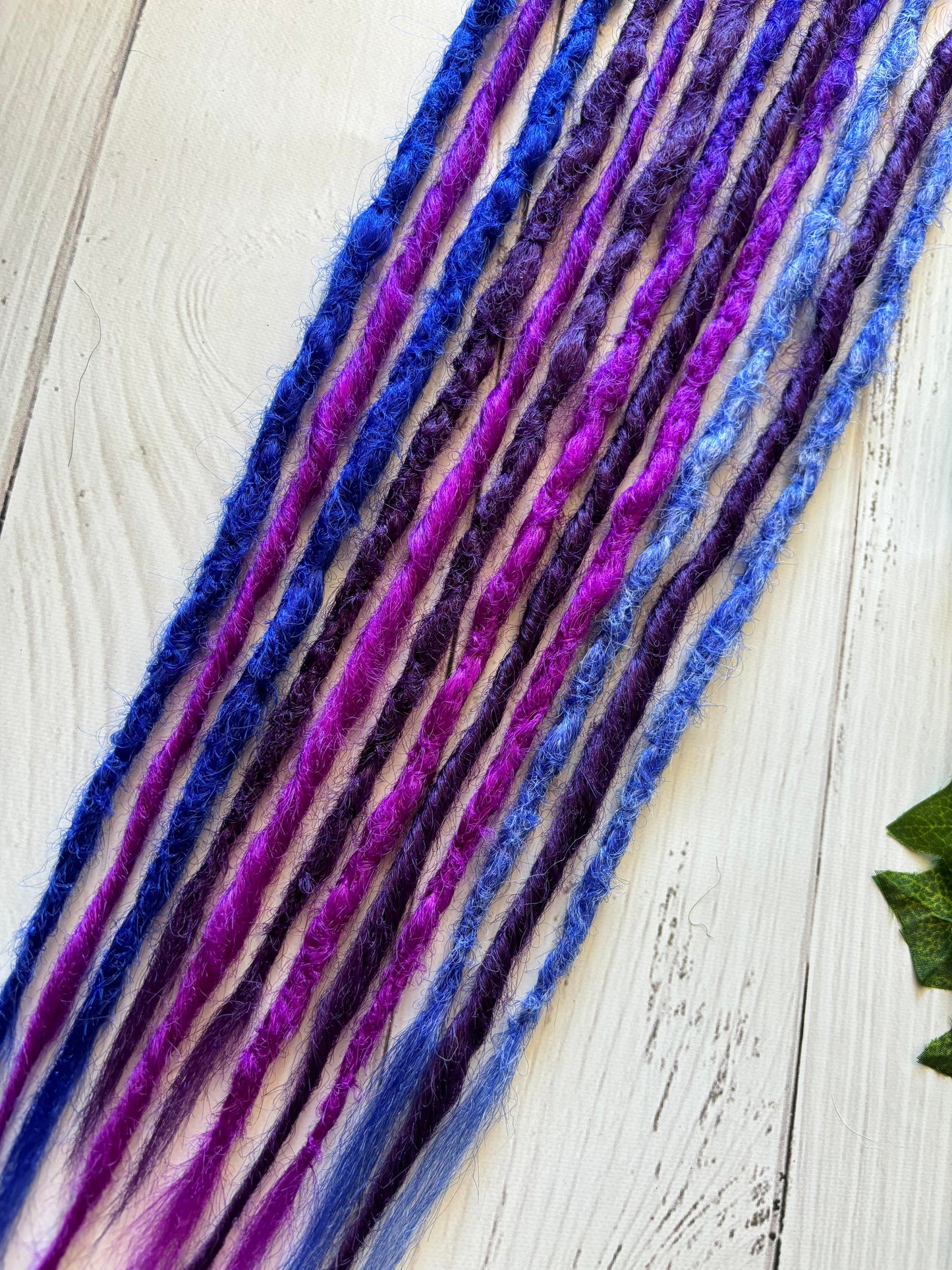 Set of 6 Night Sky Double Ended Dreadlocks