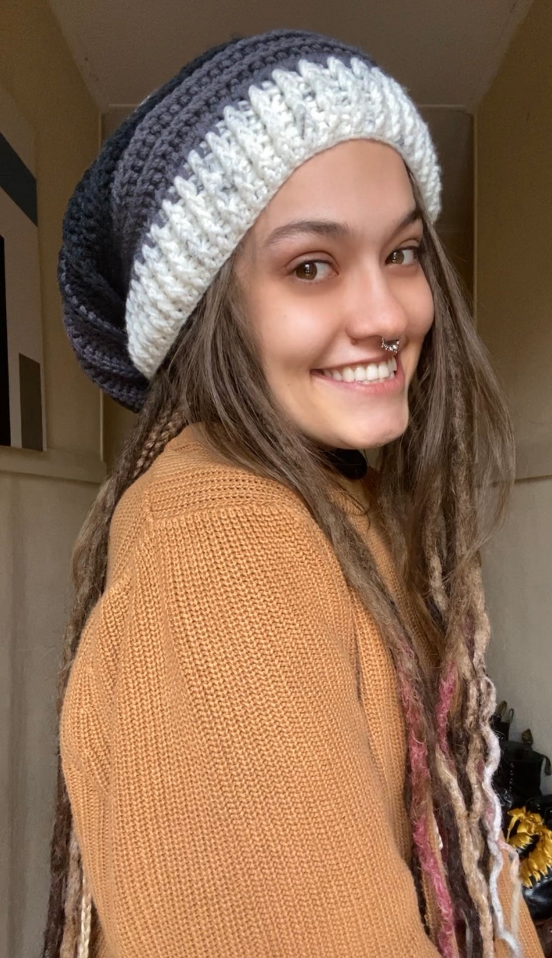 Stormy Handmade Beanie