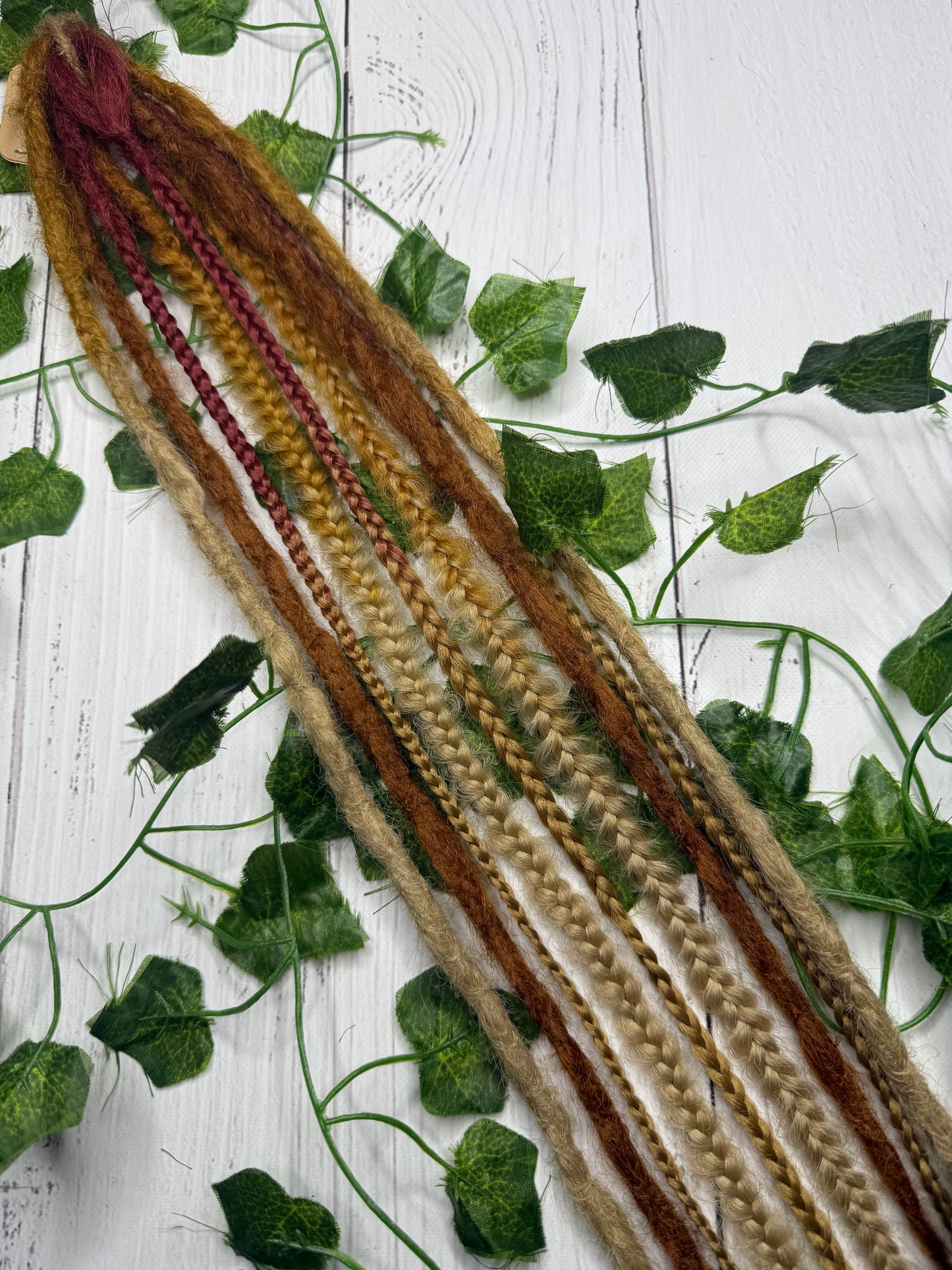 Set of 5, 60-66cm Natural Blend Synthetic Extensions