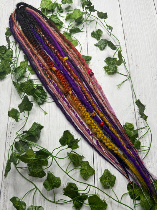 Set of 15, 60-65cm Summer Sunset Synthetic Extensions (only available for online purchase)