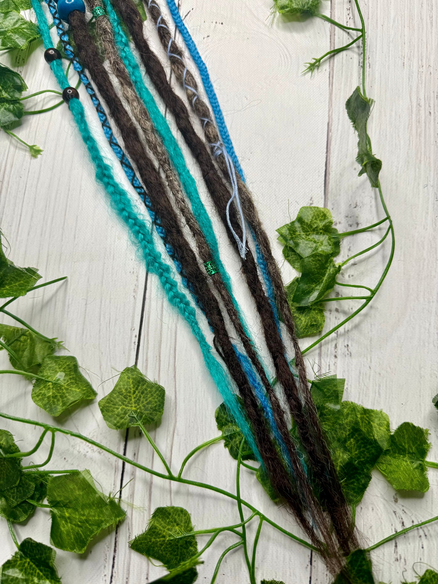 Set of 4, 62-68cm Earthy Blend Synthetic Extensions