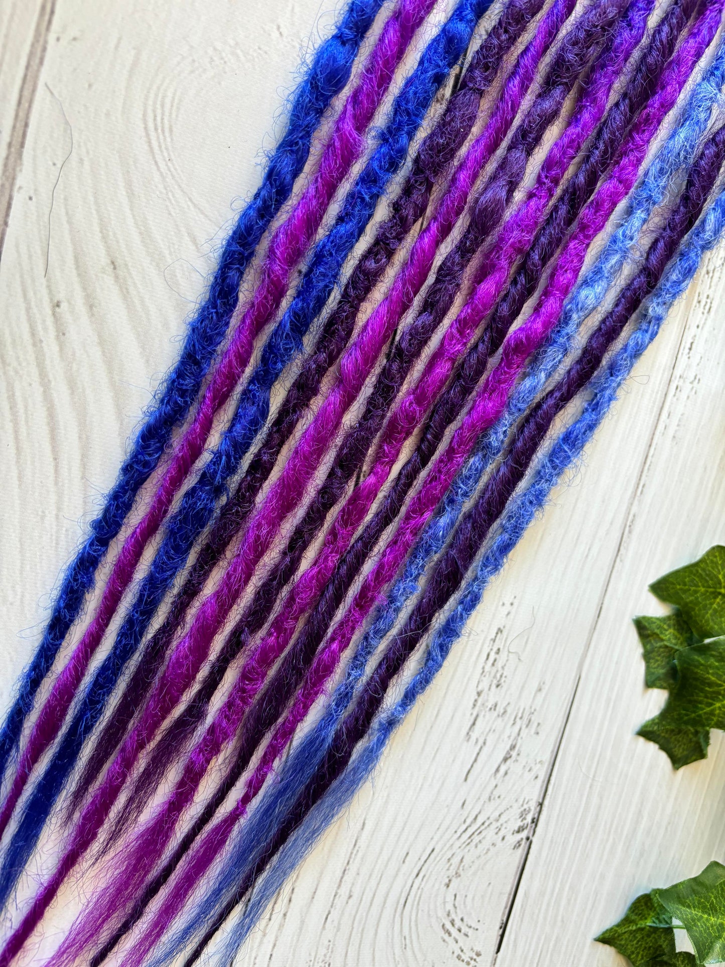 Set of 6 Night Sky Double Ended Dreadlocks
