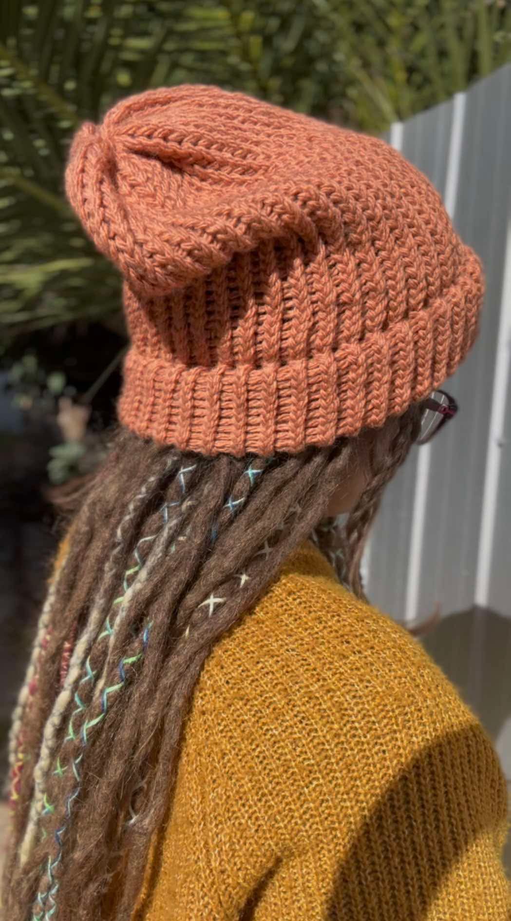 Muted Orange Handmade Beanie