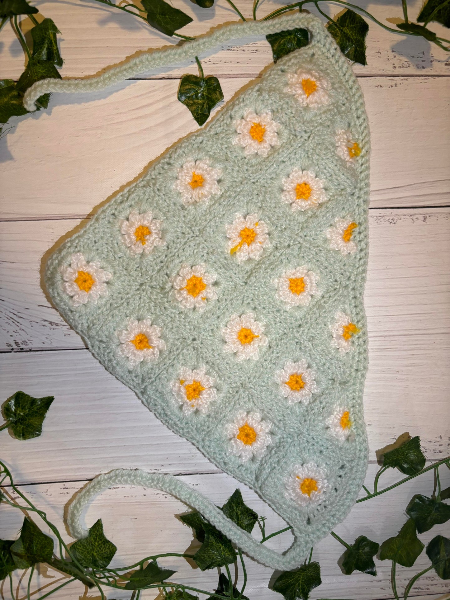 Blue Handmade Bandana