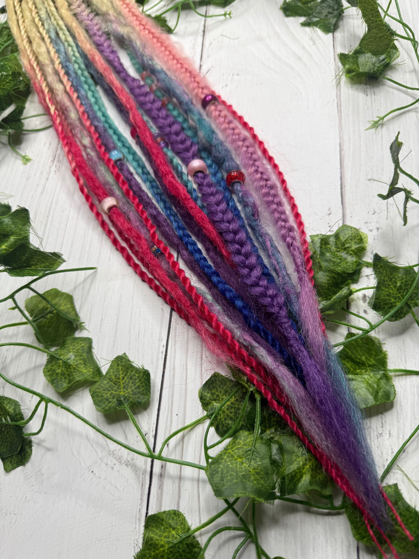 Set of 13, 56-66cm Blonde Top Synthetic Extensions (only available for online purchase)