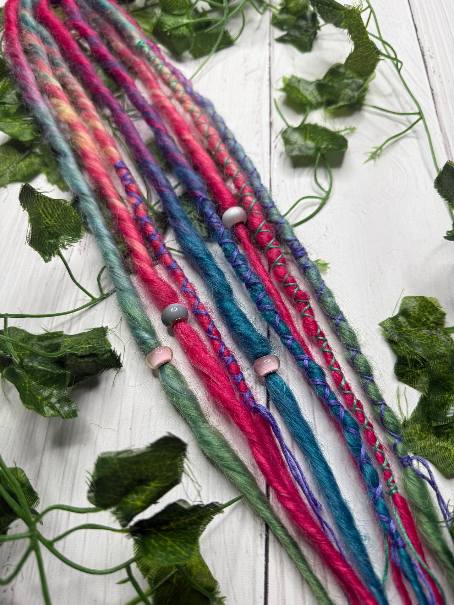Set of 4, 53-58cm Mermaid Blend Synthetic Extensions