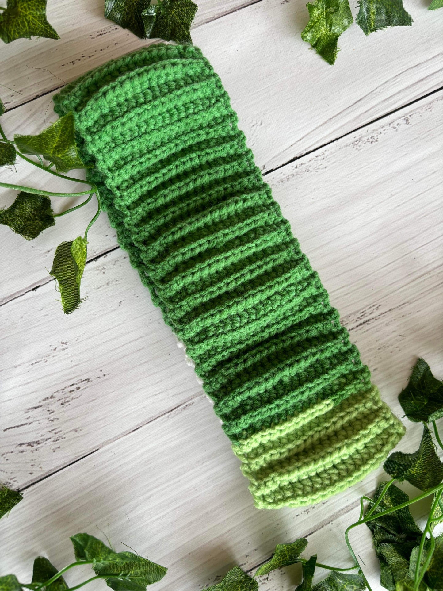 Mixed Green Handmade HeadBand