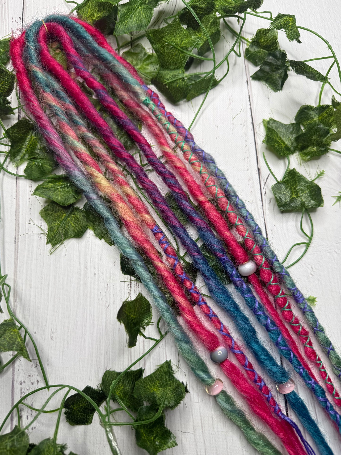 Set of 4, 53-58cm Mermaid Blend Synthetic Extensions