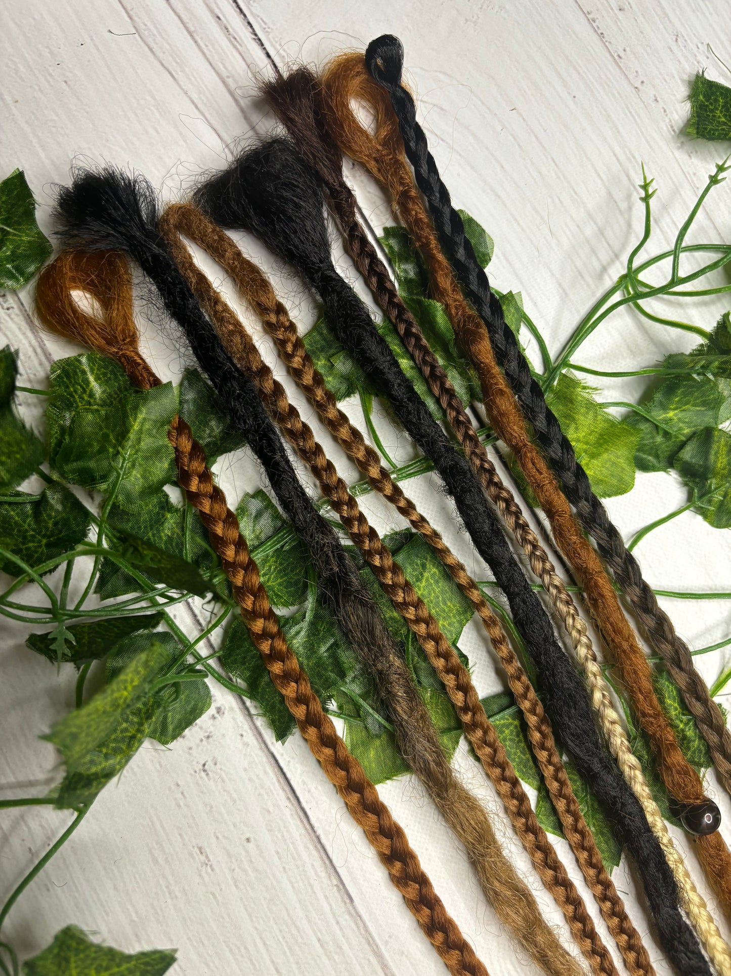 Set of 7, 58-67cm Natural Blend Synthetic Extensions (only available for online purchase)