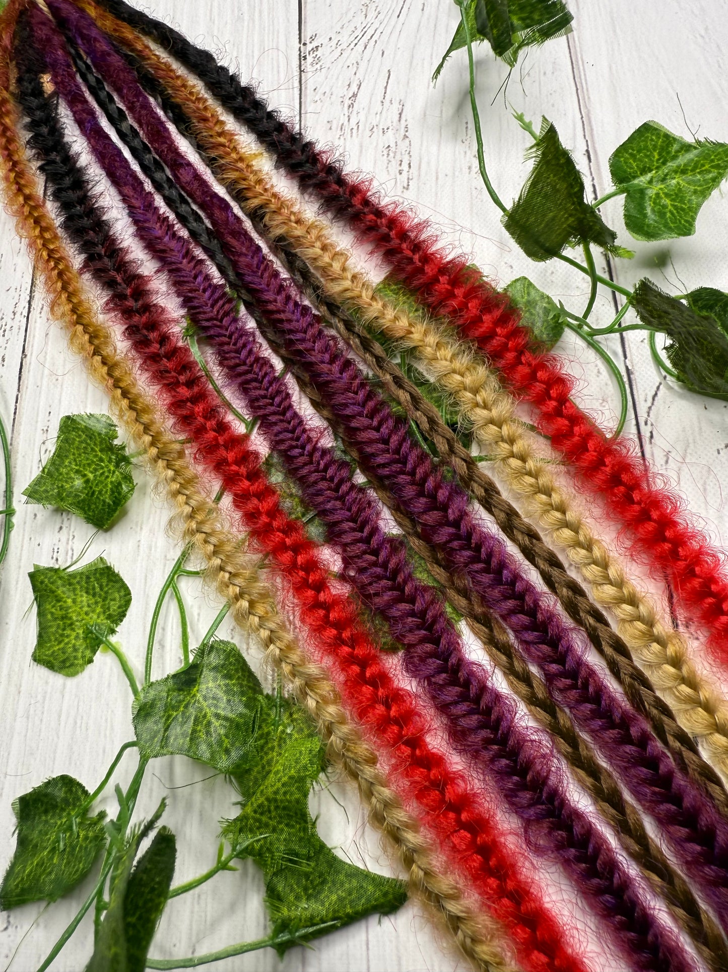 Set of 5, 61-66cm Autumn Blend Synthetic Extensions