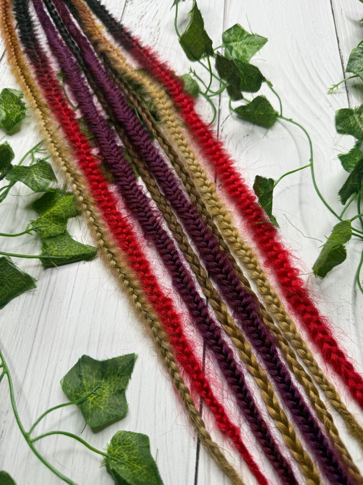 Set of 5, 61-66cm Autumn Blend Synthetic Extensions