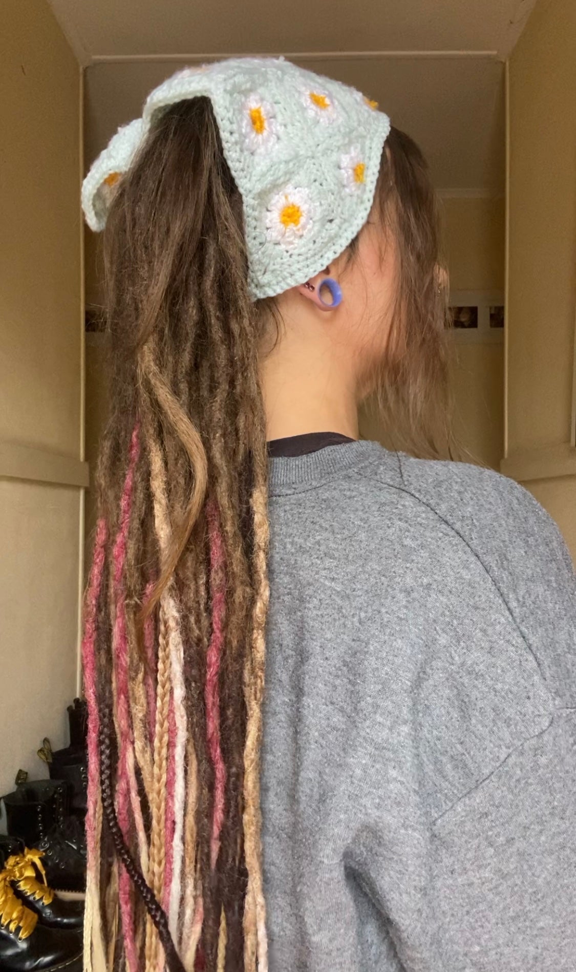 Blue Handmade Bandana