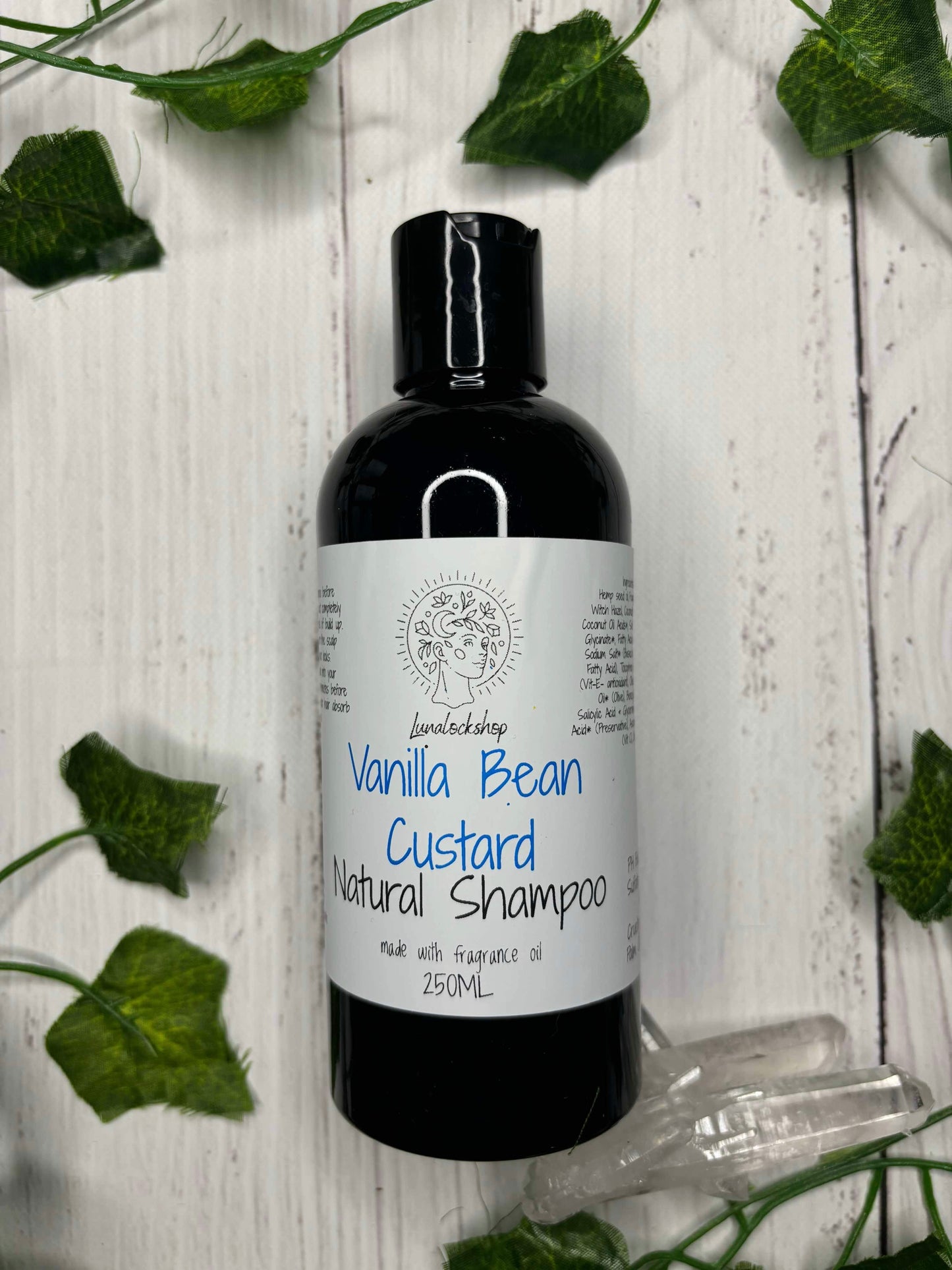 Vanilla Bean Custard Natural Shampoo