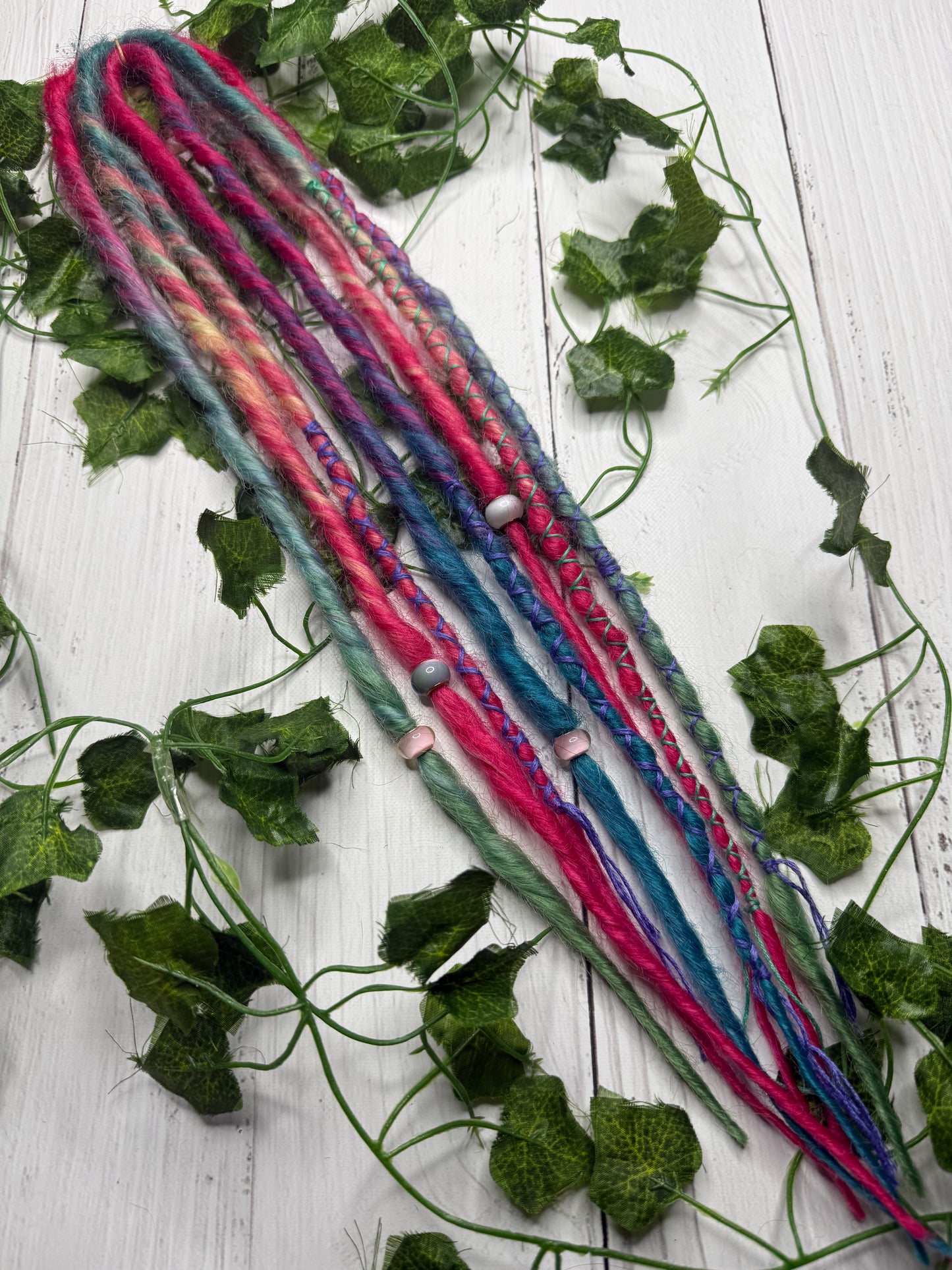 Set of 4, 53-58cm Mermaid Blend Synthetic Extensions