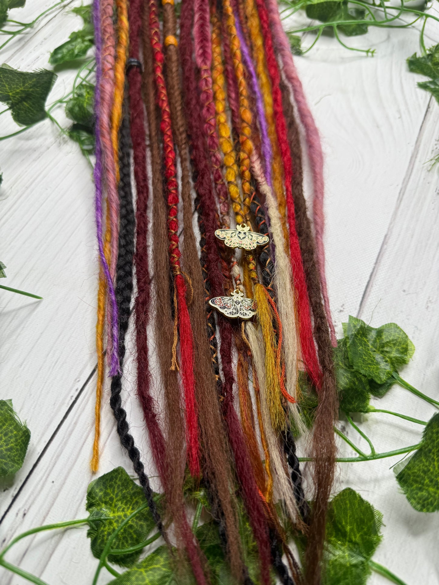 Set of 14, 54-64cm Deep Autumn blend Synthetic Extensions (only available for online purchase)