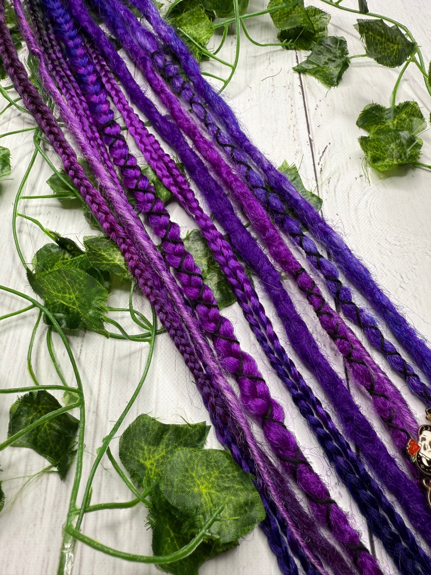 Set of 10, 54-64cm Gothic Blend Synthetic Extensions