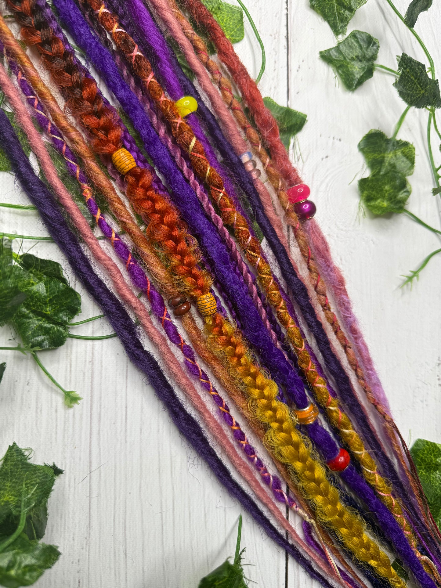 Set of 15, 60-65cm Summer Sunset Synthetic Extensions (only available for online purchase)