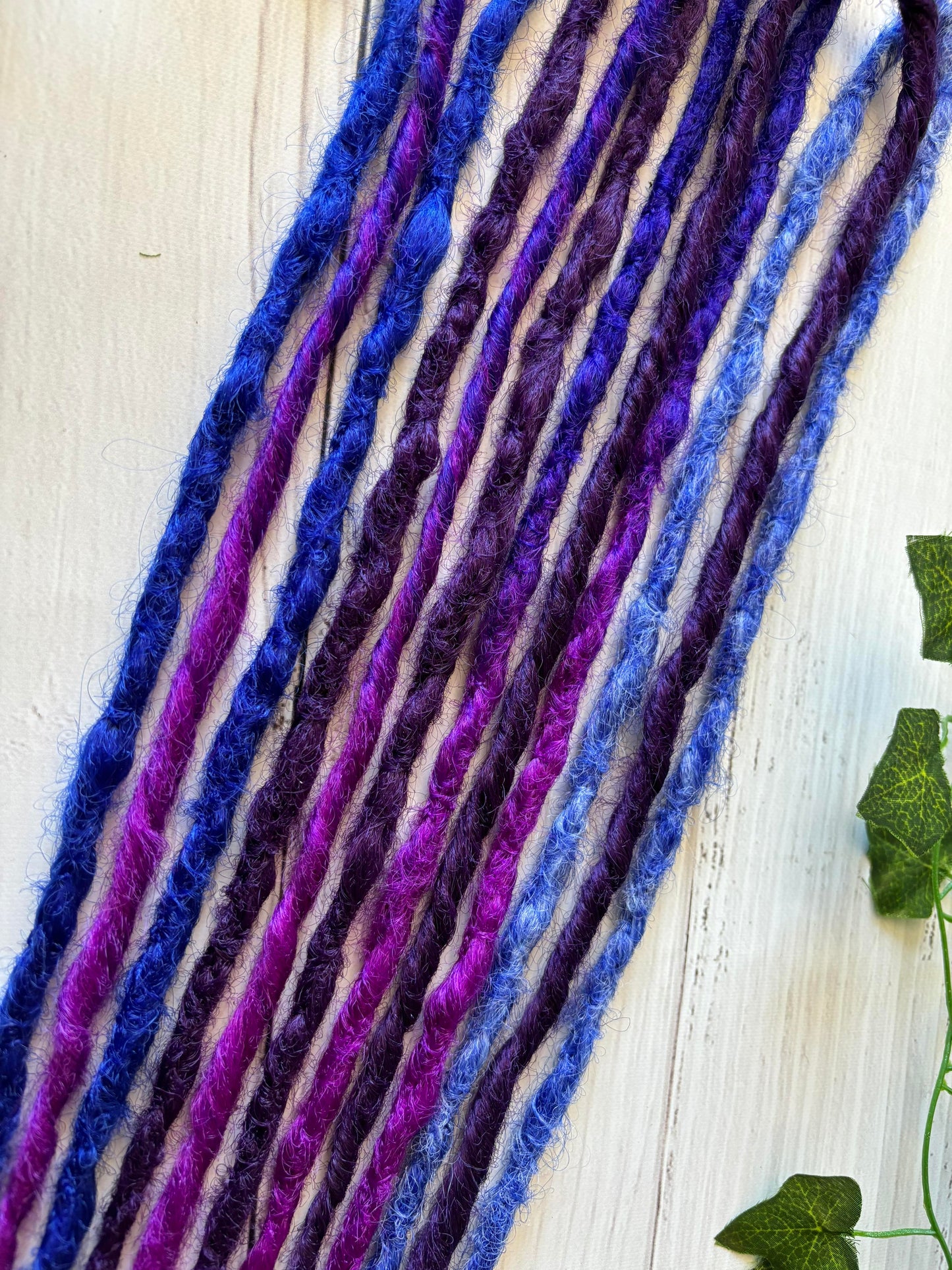 Set of 6 Night Sky Double Ended Dreadlocks