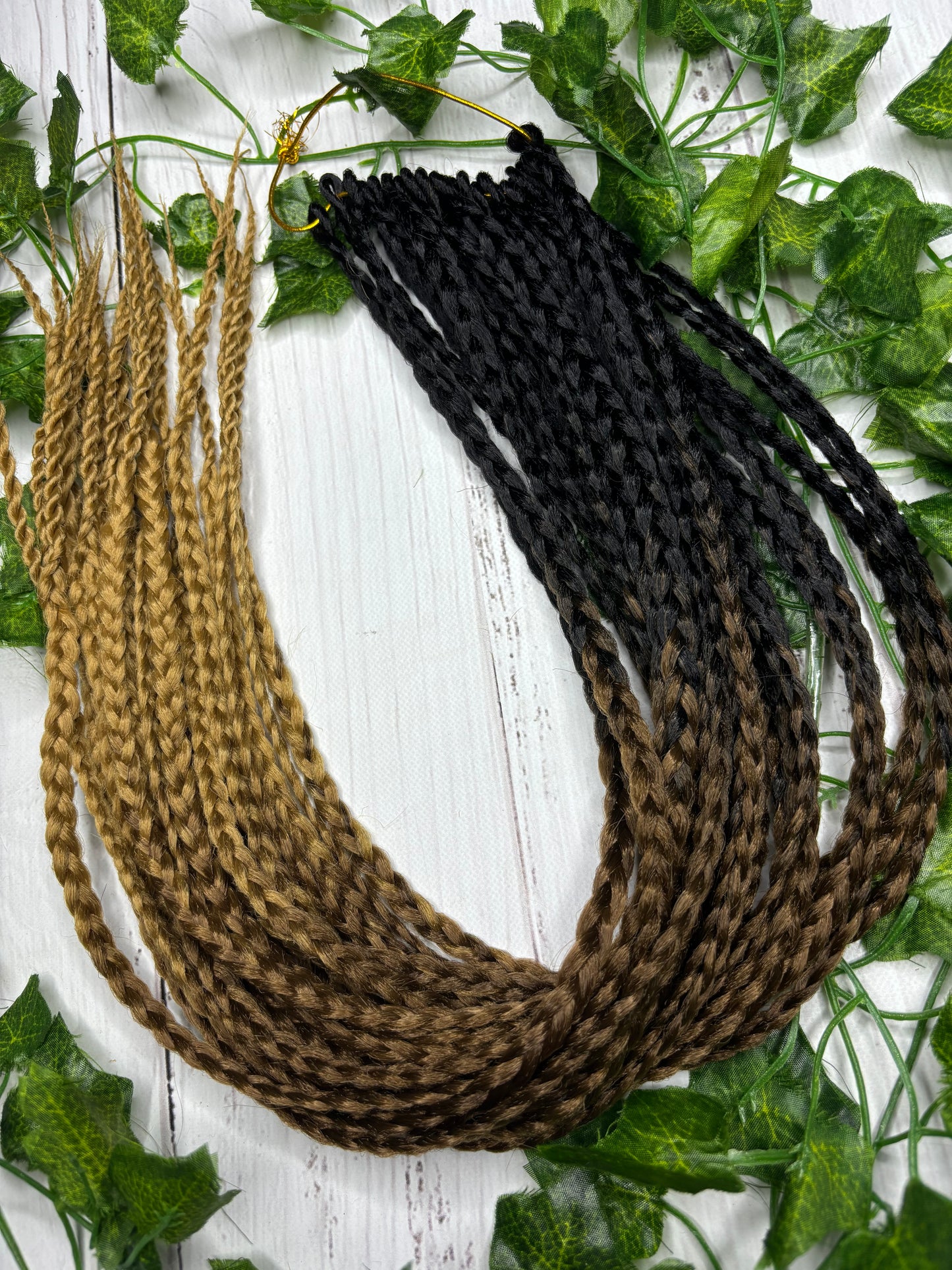 Black - Ombre Reusable Braids