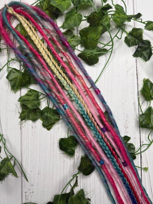 Set of 5, 51-68cm Mermaid Synthetic Extensions (only available for online purchase)