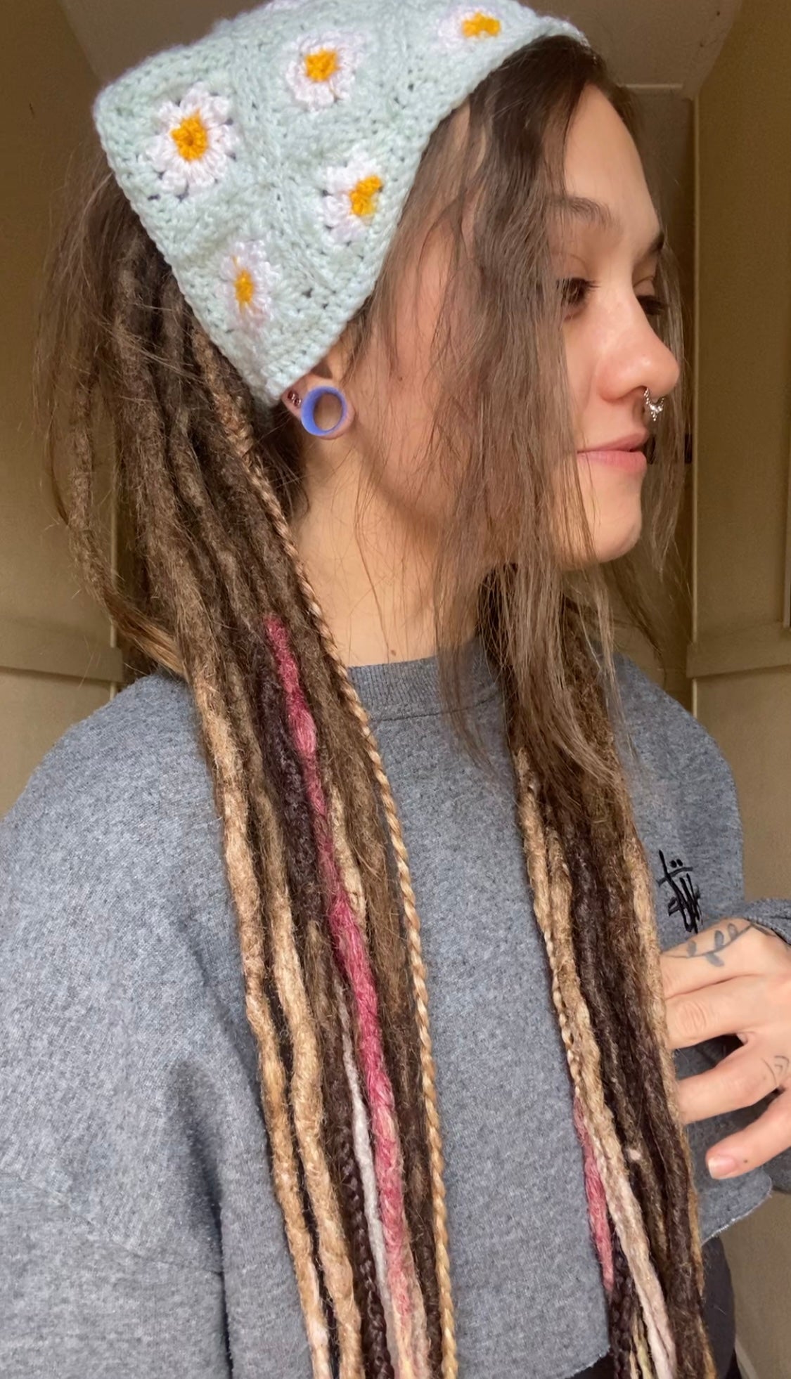 Blue Handmade Bandana