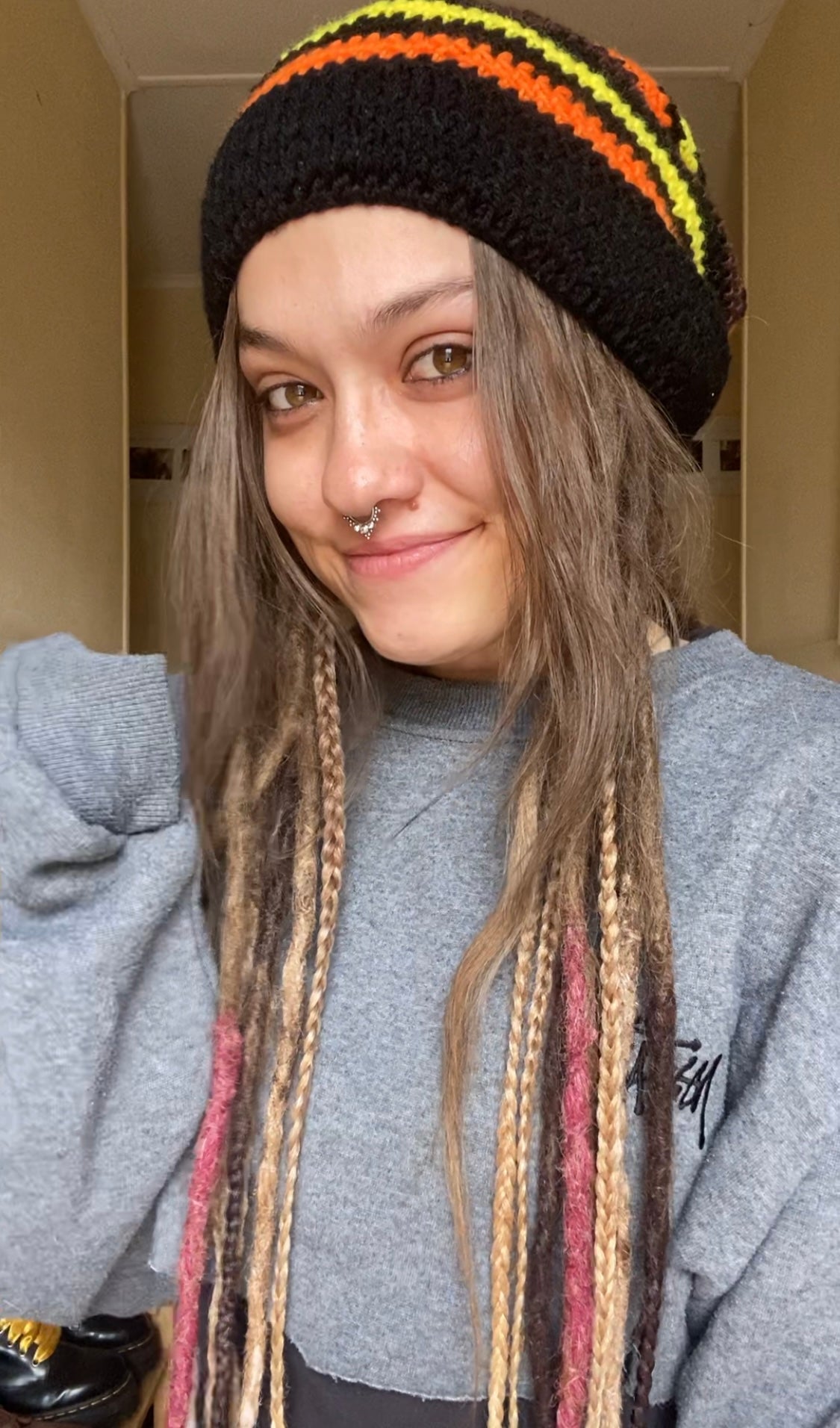 Sunset Handmade Beanie