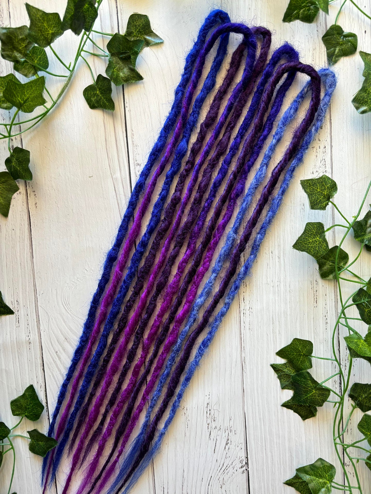 Set of 6 Night Sky Double Ended Dreadlocks