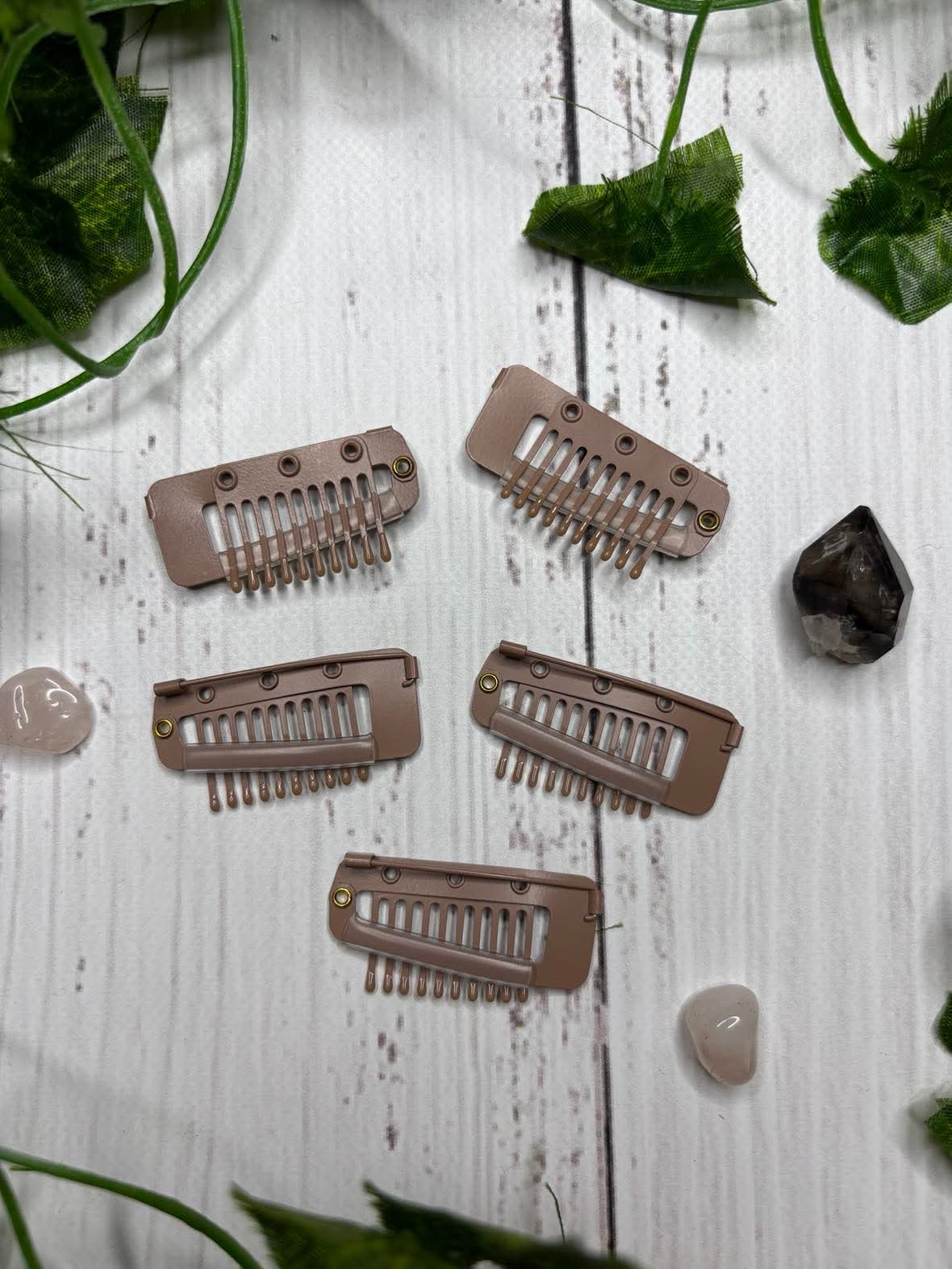 5x Clips with Pin For Dreadlock Extensions (only available for online purchase)