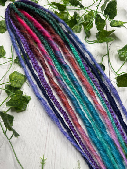 Set of 6, 50-54cm Deep Mermaid Synthetic Extensions