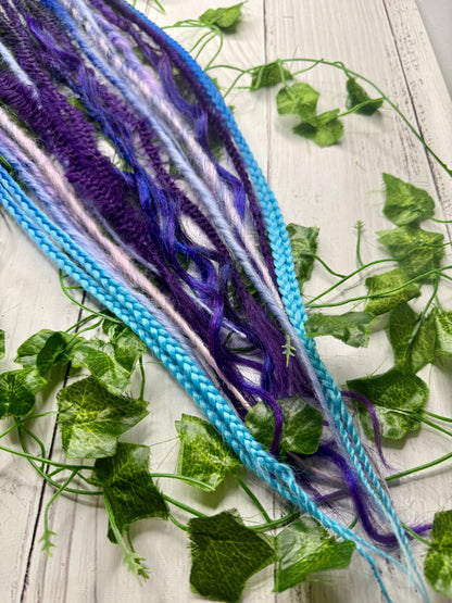 Set of 12, 52-68cm Galaxy Blend Mixed Texture Synthetic Extensions