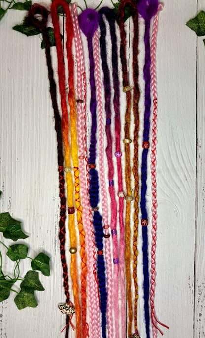 Set of 10, 60cm Summer Sunset Synthetic Extensions