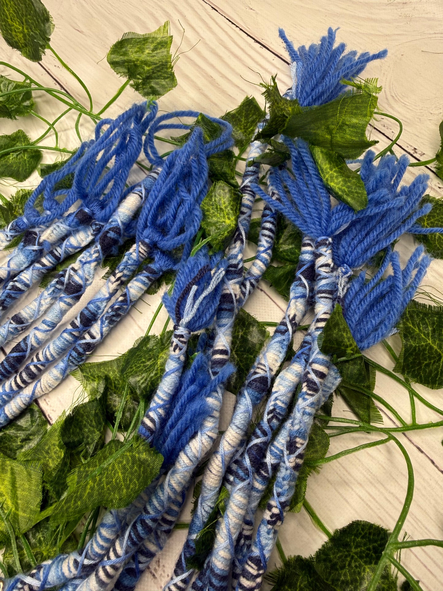 Blue Harmony Dread Wraps